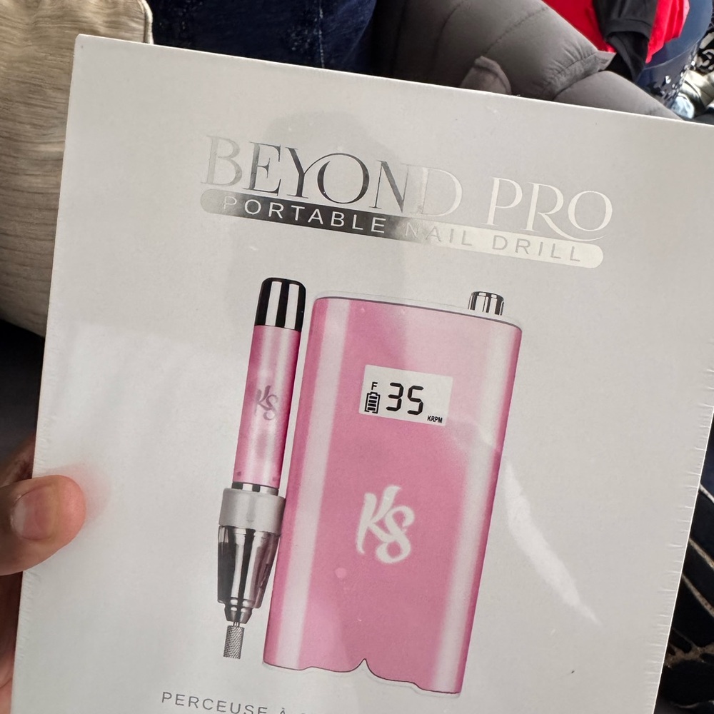 Beyond Pro Pink Portable Nail Drill